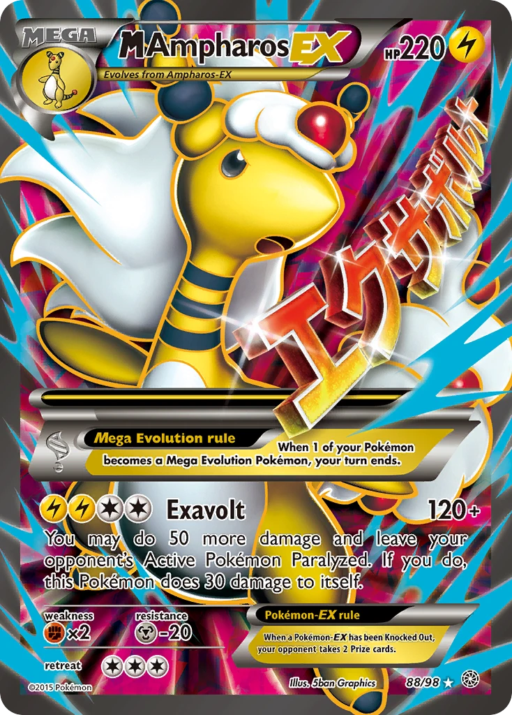 M Ampharos-EX, 088/098