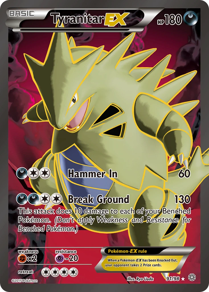 Tyranitar-EX, 091/098