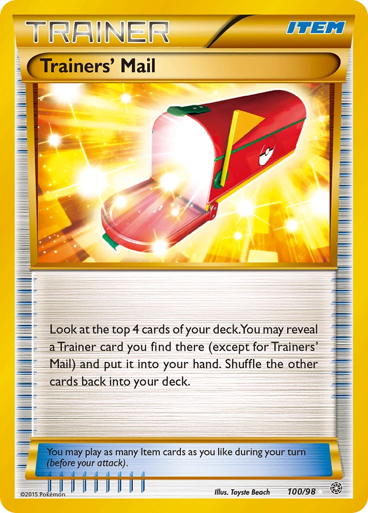 Trainers' Mail, 100/098