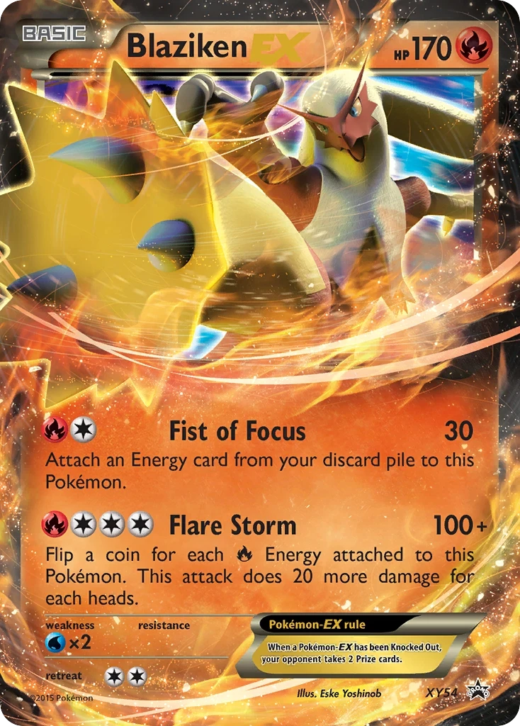 Blaziken-EX, XY54