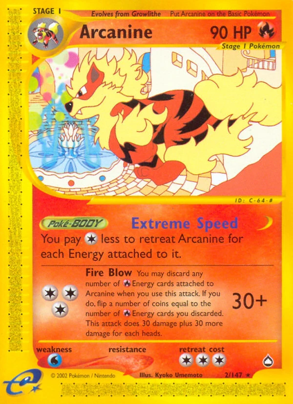 Arcanine, 002/147
