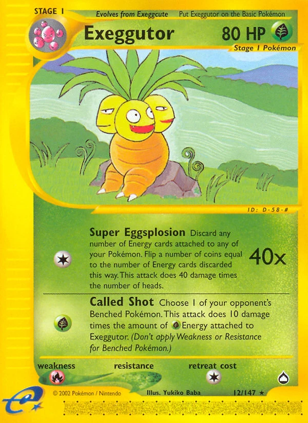 Exeggutor, 012/147