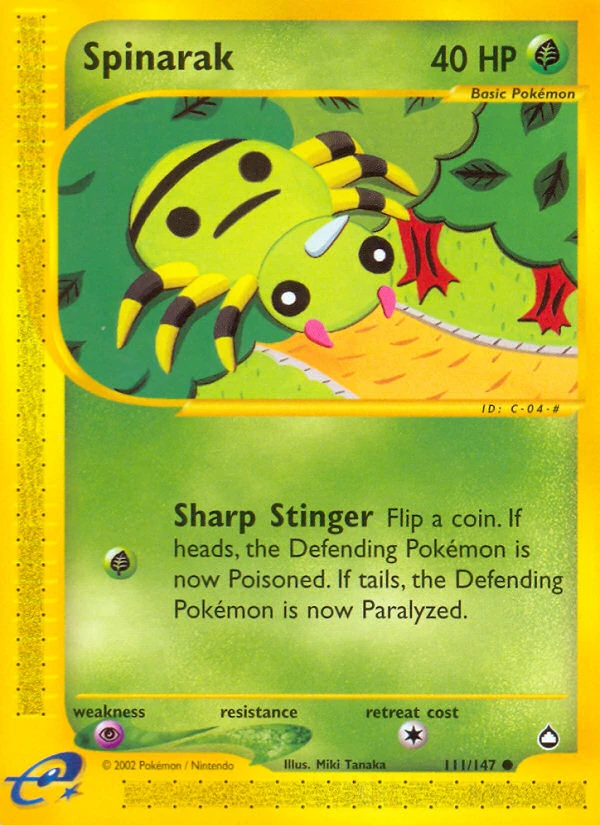 Spinarak, 111/147