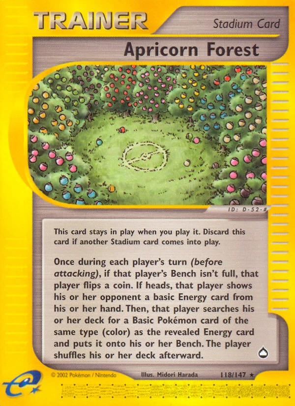 Apricorn Forest, 118/147
