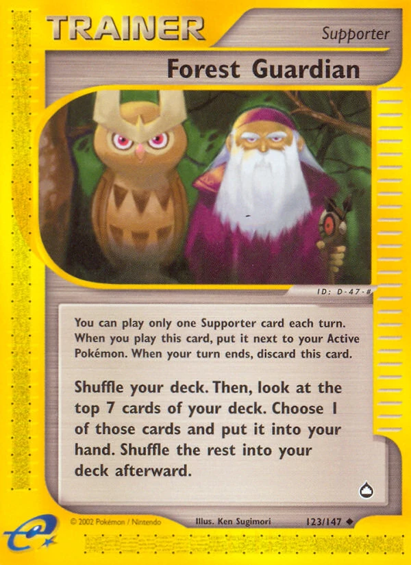 Forest Guardian, 123/147
