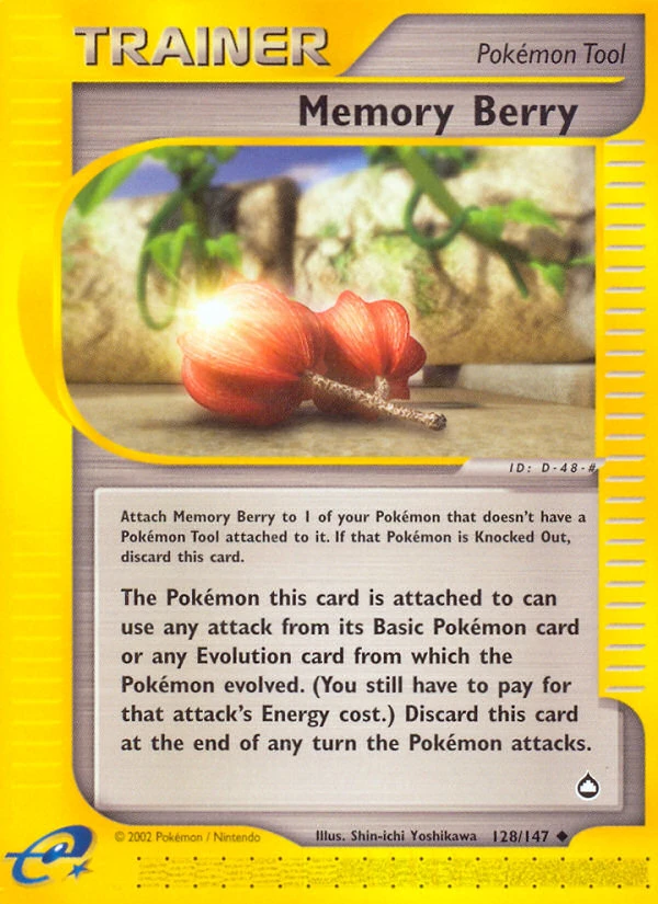 Memory Berry, 128/147