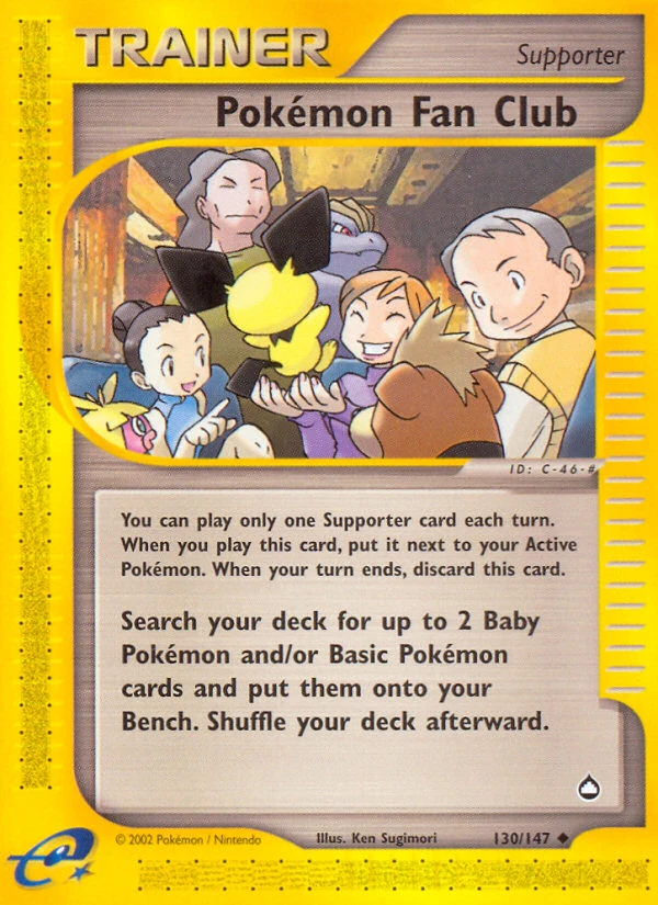 Pokémon Fan Club, 130/147