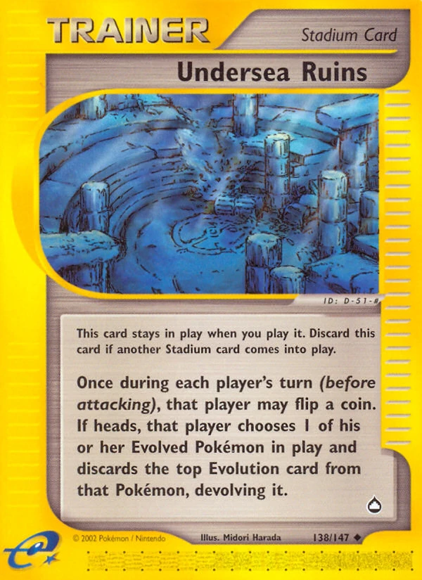 Undersea Ruins, 138/147