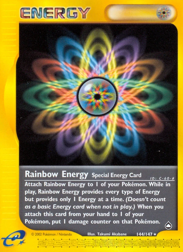 Rainbow Energy, 144/147