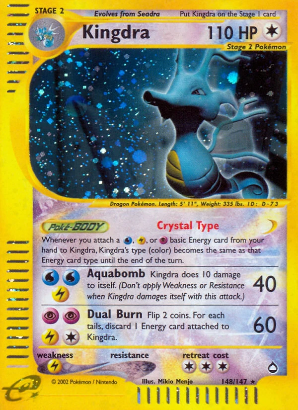 Kingdra, 148/147