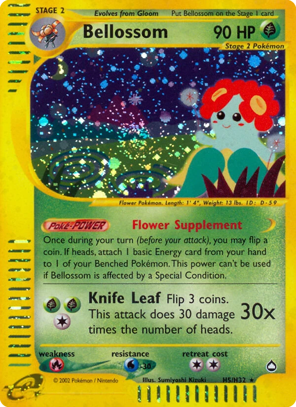 Bellossom, H05/H32