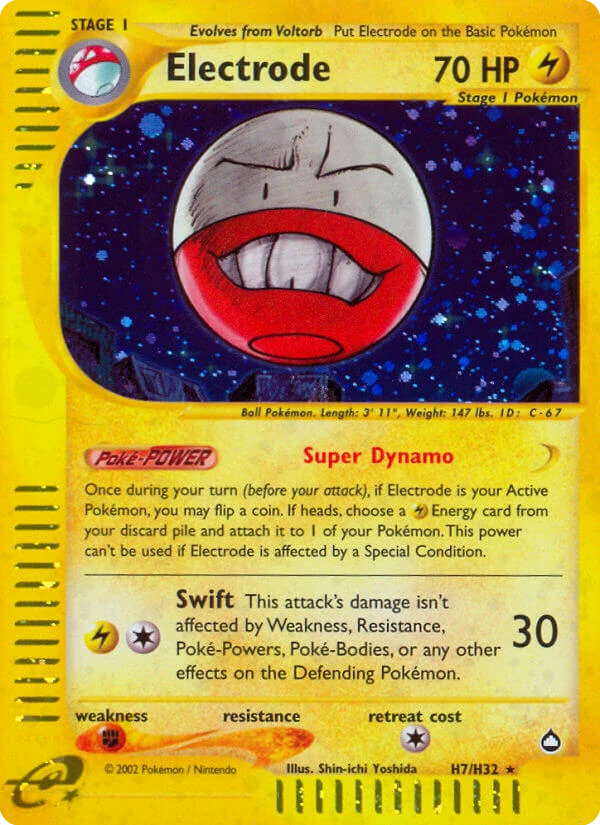 Electrode, H07/H32