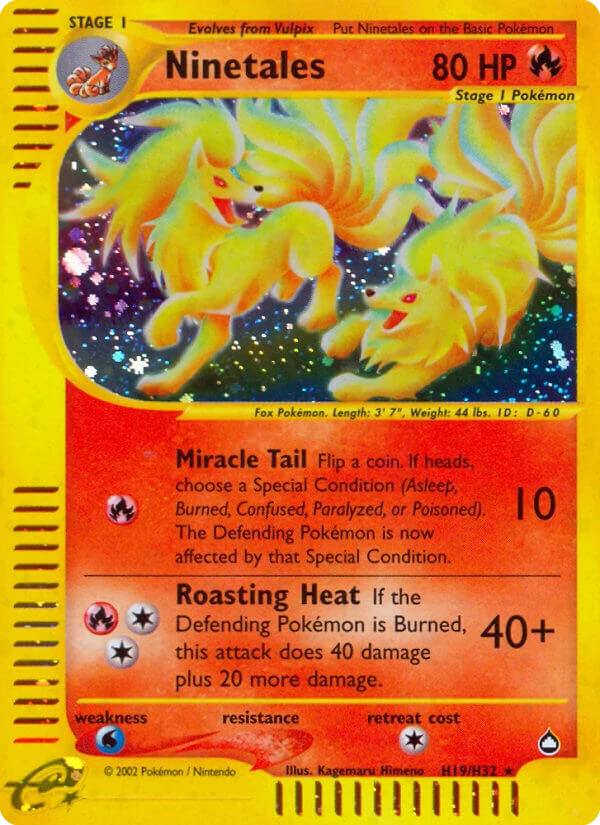 Ninetales, H19/H32