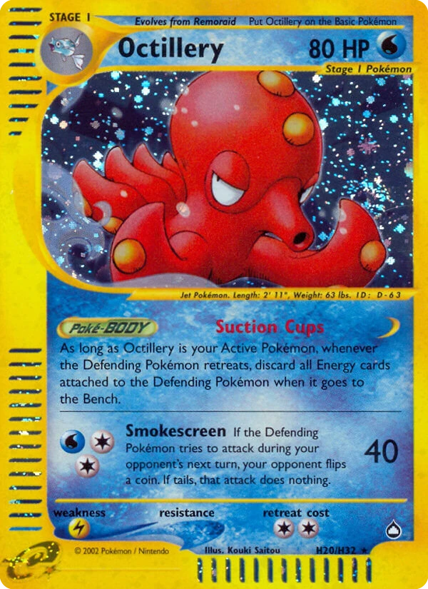 Octillery, H20/H32