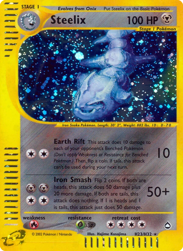 Steelix, H23/H32