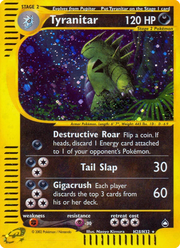 Tyranitar, H28/H32