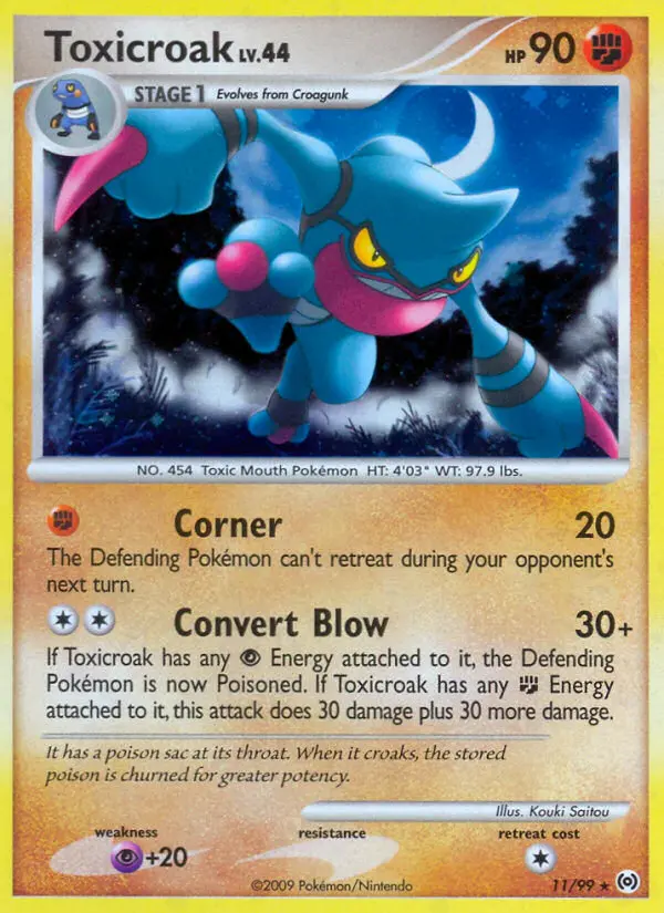Toxicroak, 11/99