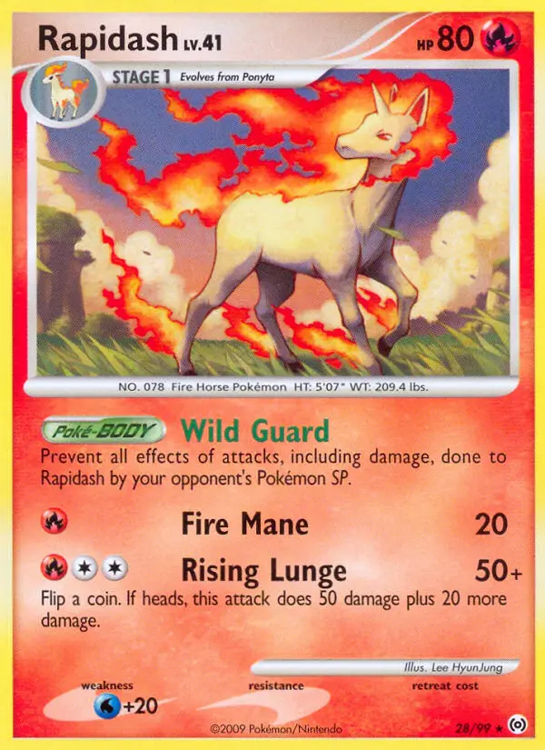 Rapidash, 28/99