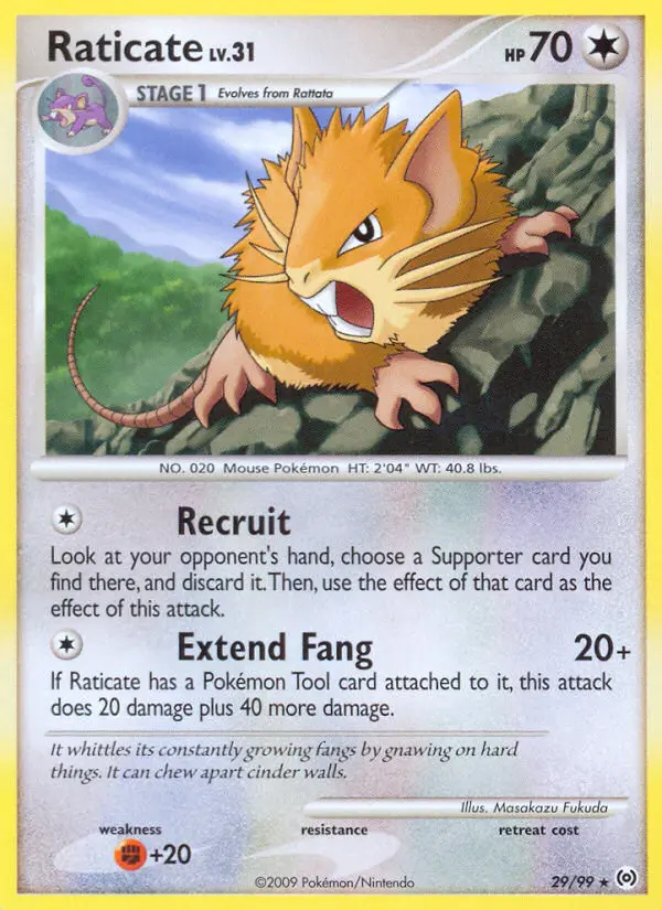 Raticate, 29/99