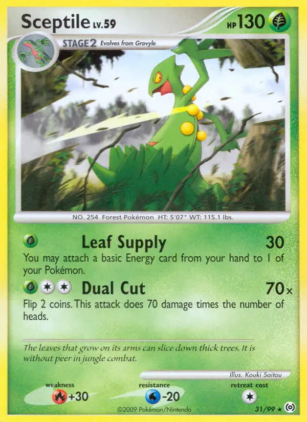 Sceptile, 31/99