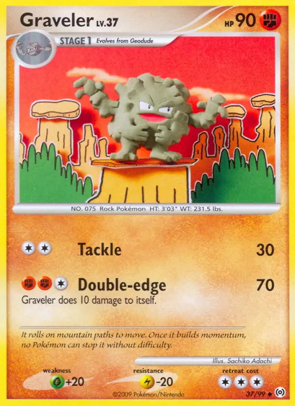 Graveler, 37/99