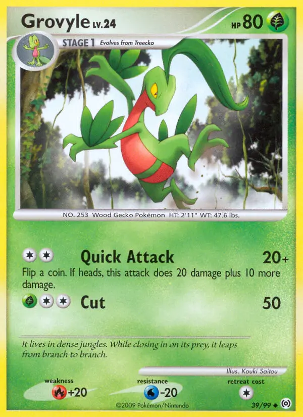 Grovyle, 39/99