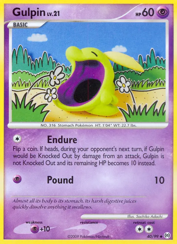 Gulpin, 40/99