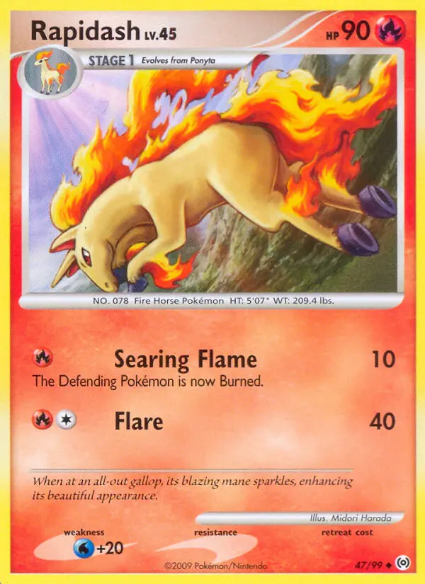 Rapidash, 47/99
