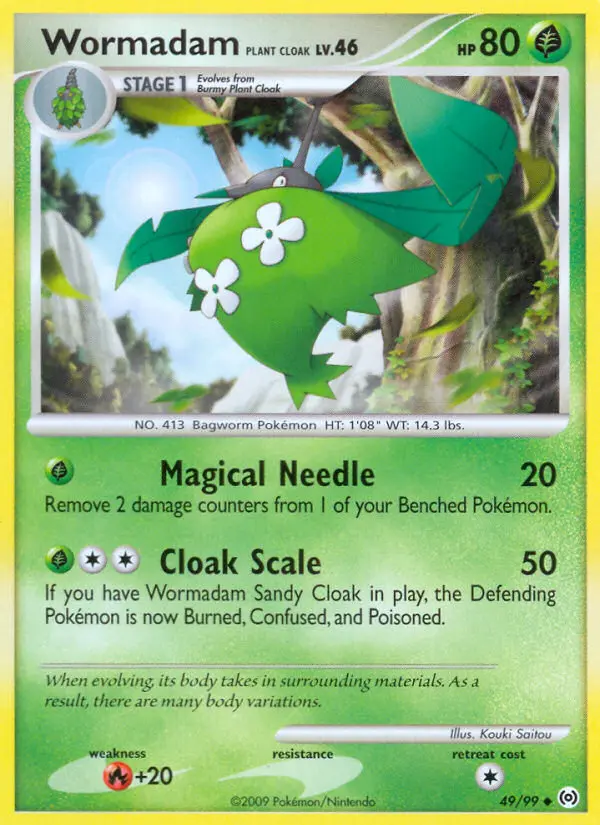 Wormadam Plant Cloak, 49/99
