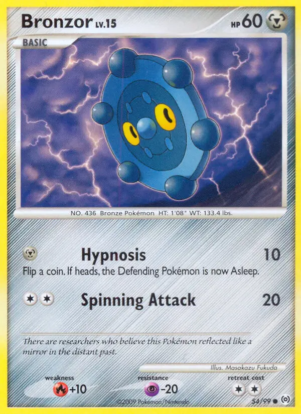 Bronzor, 54/99