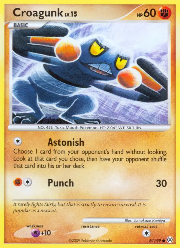 Croagunk, 61/99