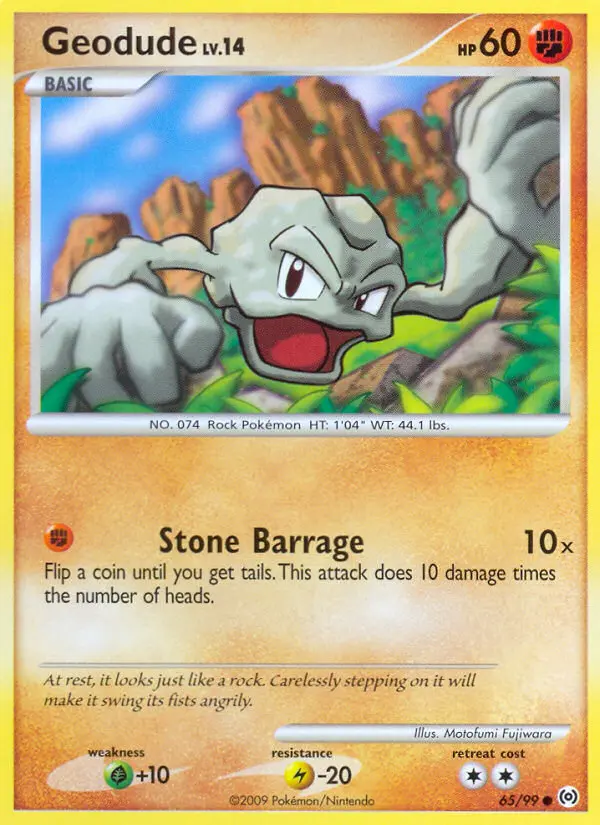 Geodude, 65/99