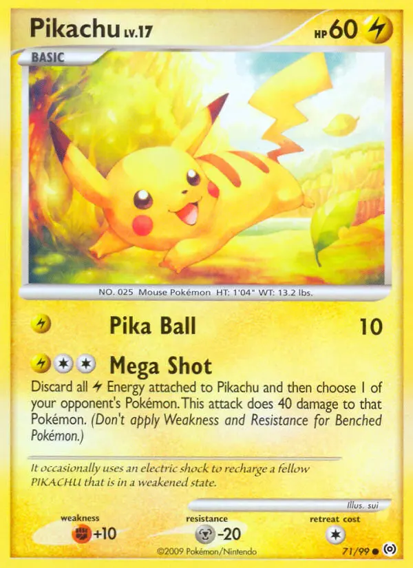 Pikachu, 71/99