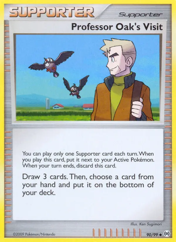 Professor Oak's Visit, 90/99
