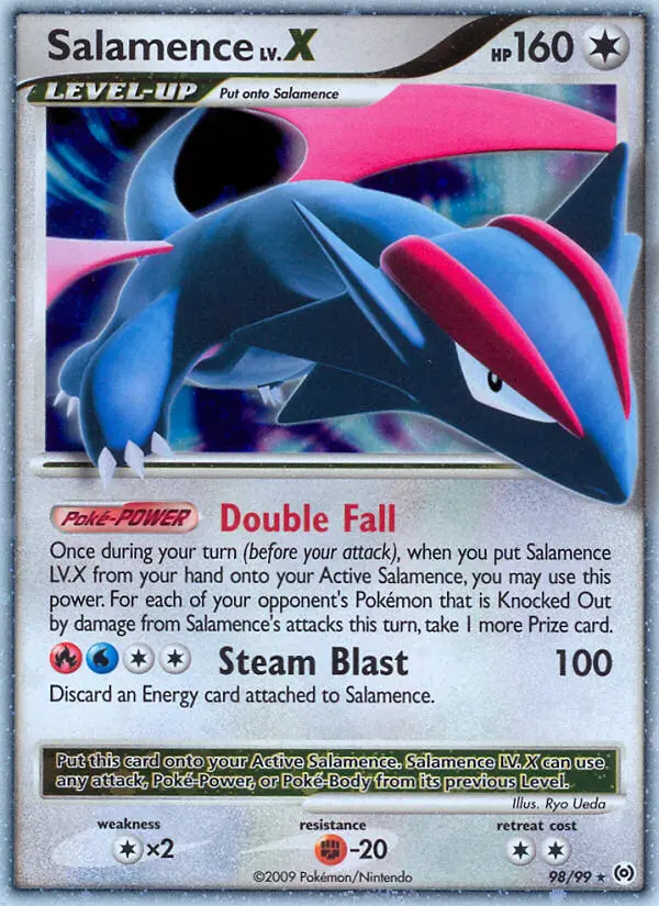 Salamence LV. X, 98/99