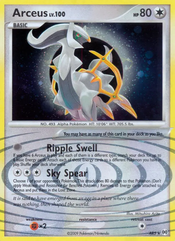 Arceus, AR5/99