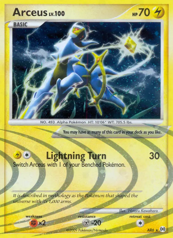 Arceus, AR6/99