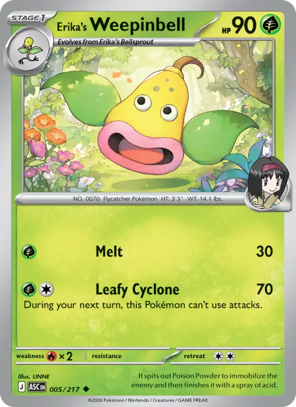 Erika's Weepinbell, 005/217