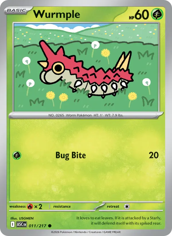 Wurmple, 011/217