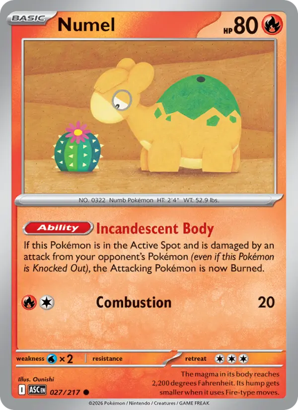 Numel, 027/217