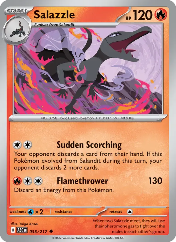 Salazzle, 035/217