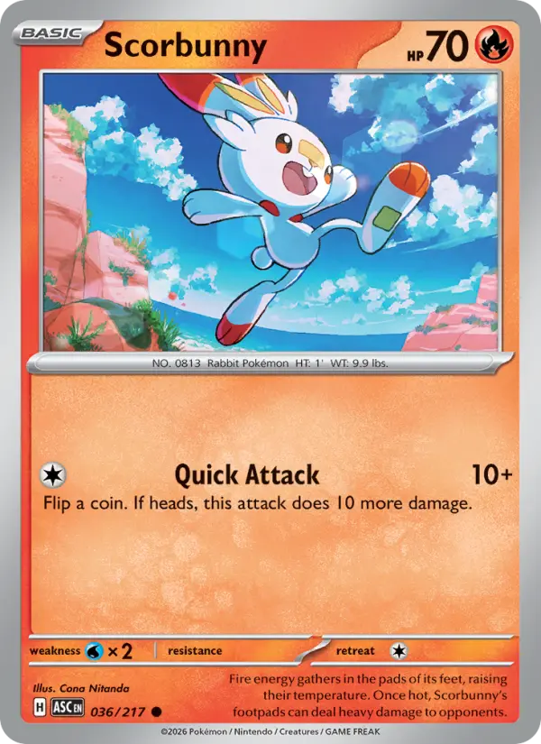 Scorbunny, 036/217
