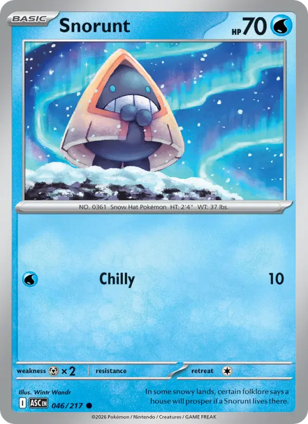 Snorunt, 046/217