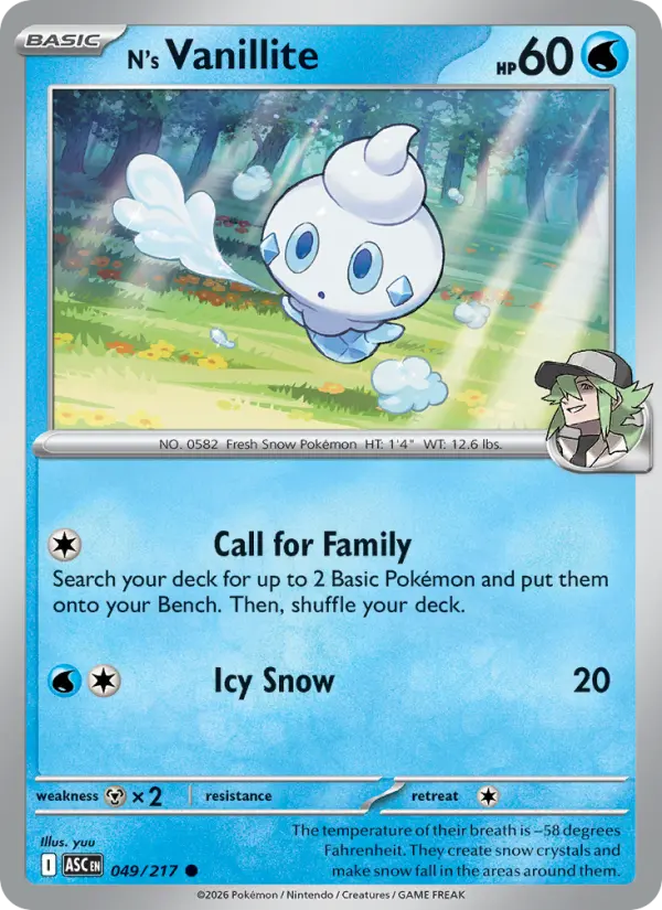 N's Vanillite, 049/217