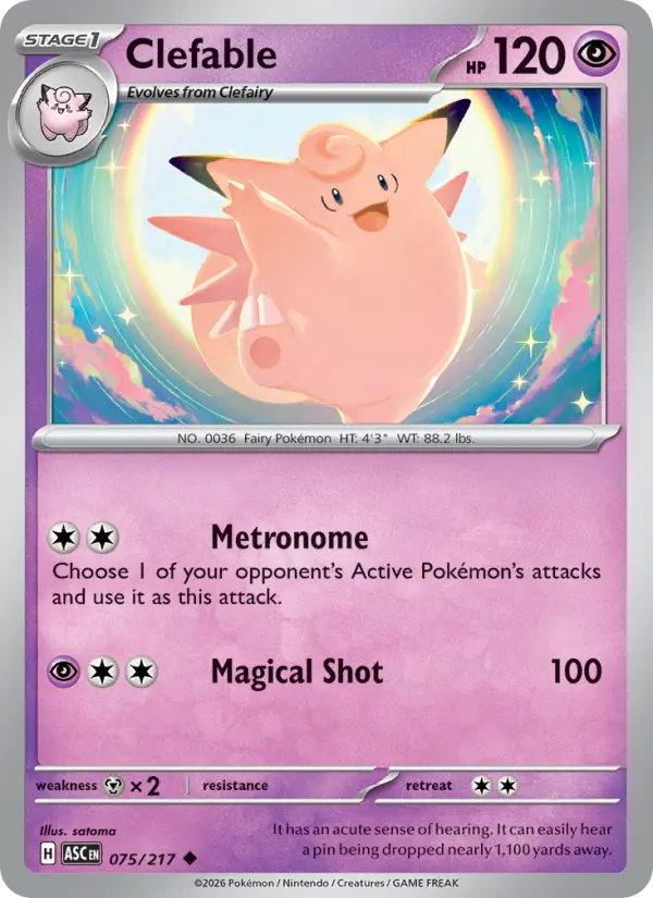 Clefable, 075/217