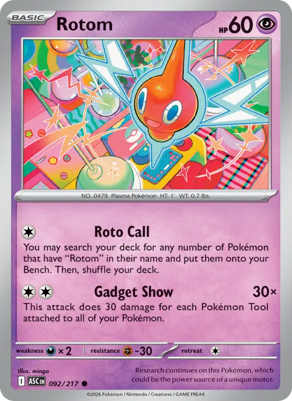 Rotom, 092/217