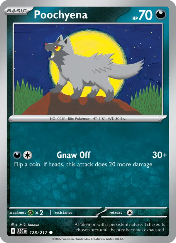 Poochyena, 128/217