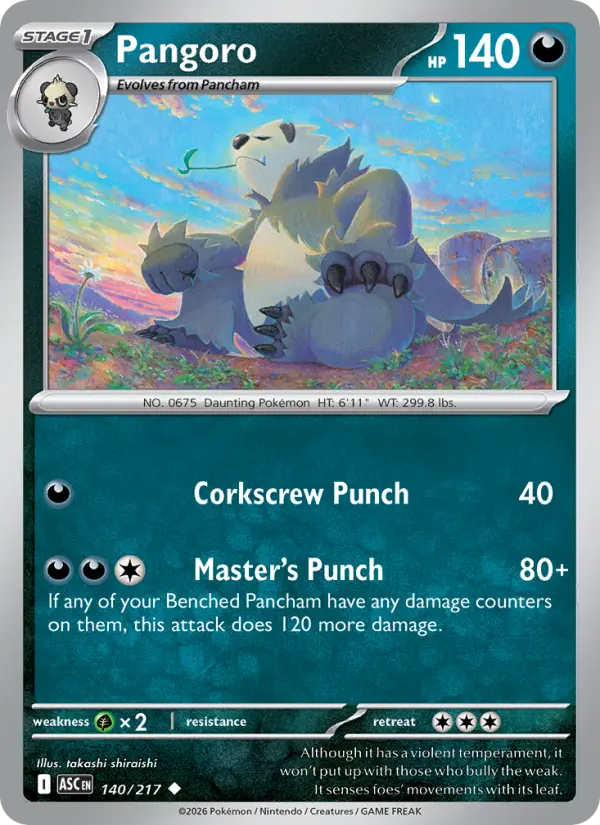 Pangoro, 140/217