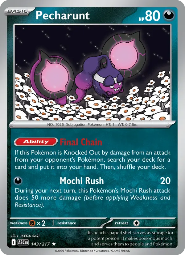 Pecharunt, 143/217