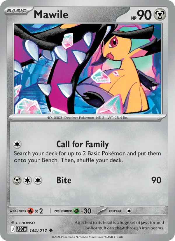 Mawile, 144/217